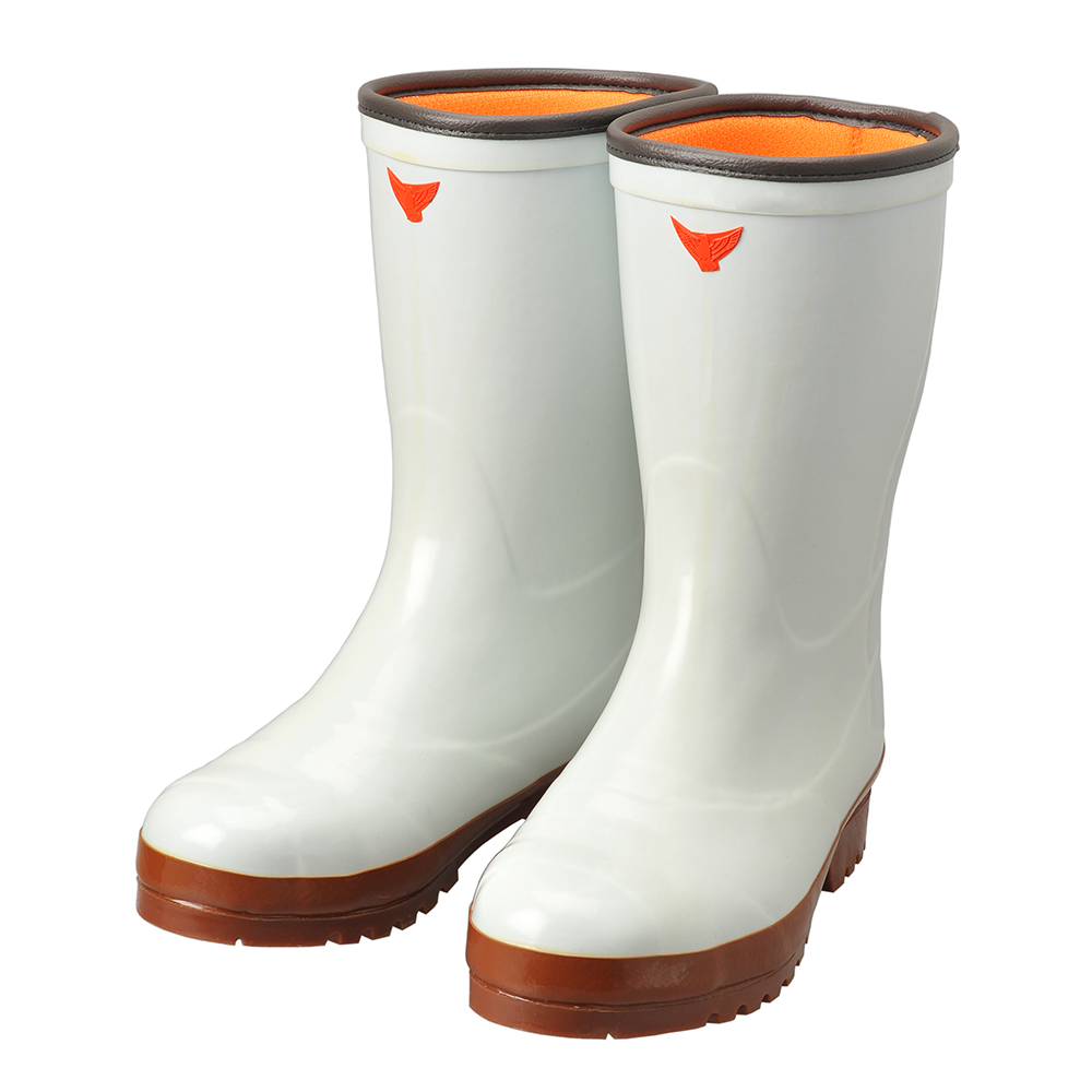 SHIBATA 安全防寒スーパークリーン長7型 白 AC040-30.0 安全長靴 JIS規格品 制服、作業服