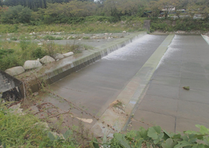 中部地方整備局天竜川上流河川事務所片桐松川床固工群(長野県)